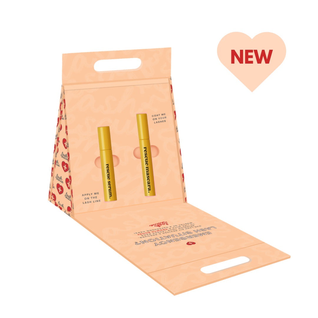 Lash First Aid Kit: Rescue Mascara & Lash Serum Set